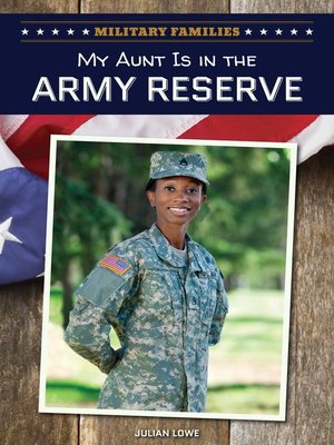 cover image of My Aunt Is in the Army Reserve